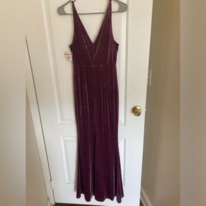 Lulus velvet dress